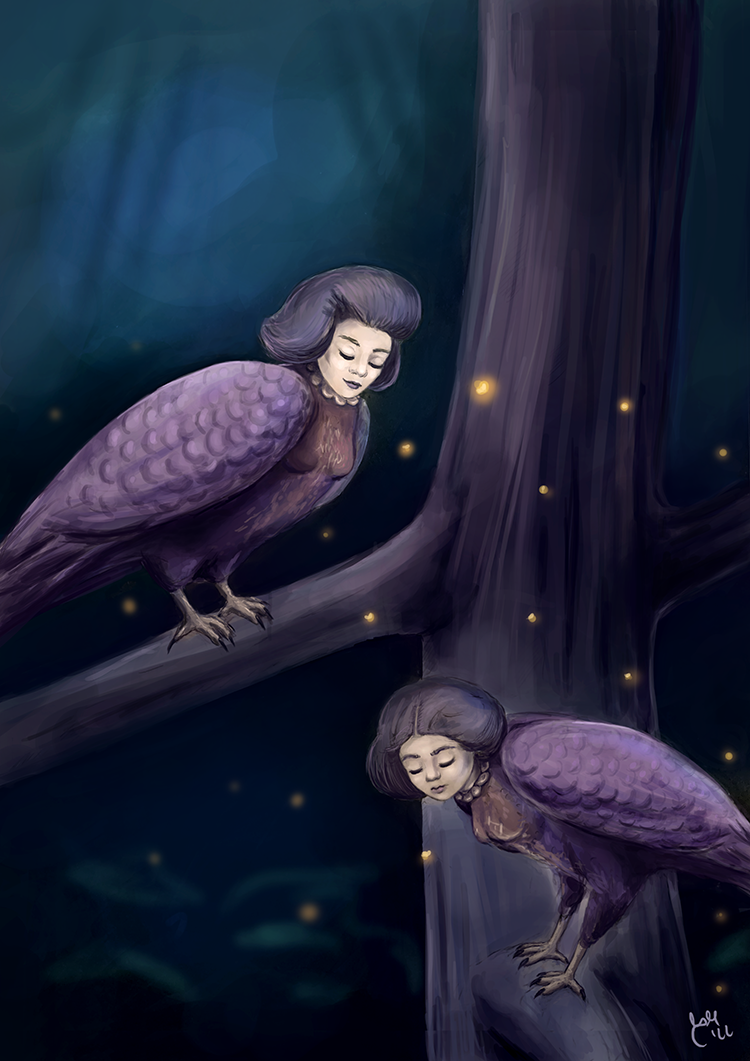 Alkonost - Slavic mythology